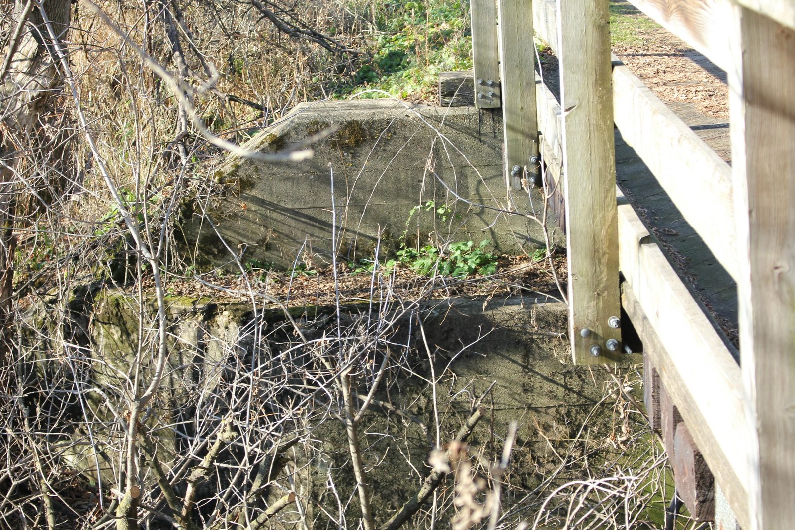 West abutment